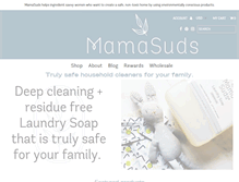 Tablet Screenshot of mamasuds.com